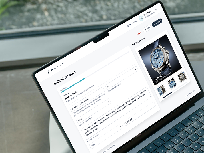 2. Submit Product & Certificate Data